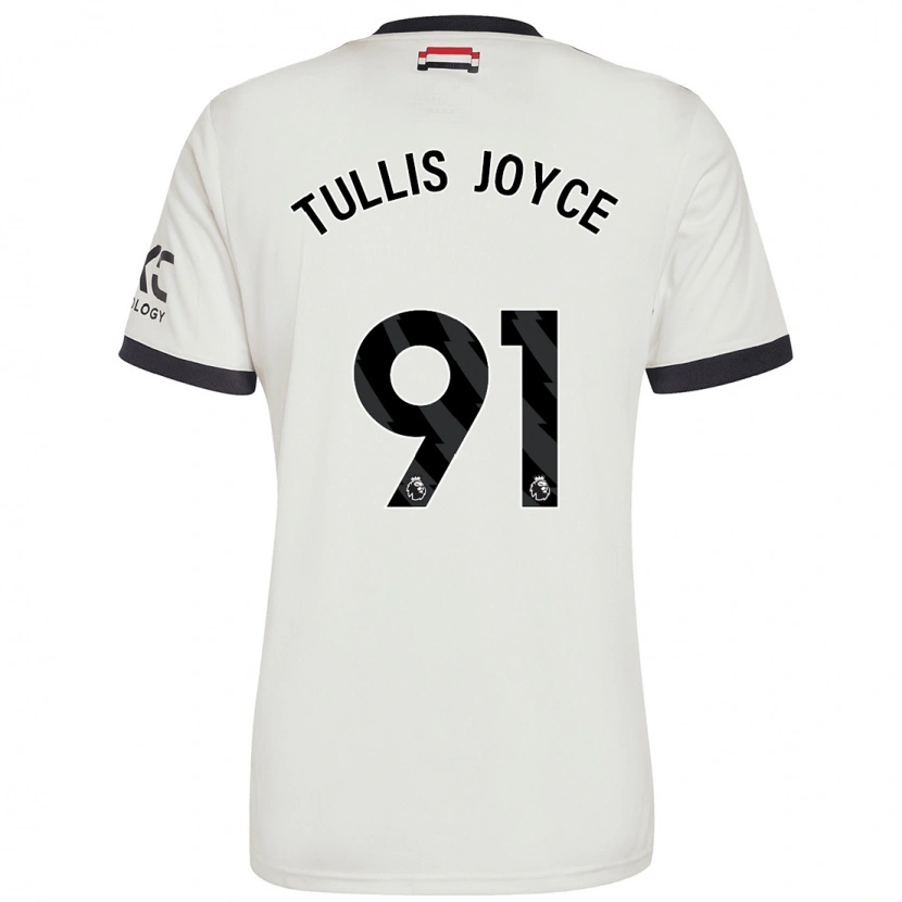 Danxen Bambino Maglia Phallon Tullis-Joyce #91 Bianco Sporco Kit Gara Third 2024/25 Maglietta