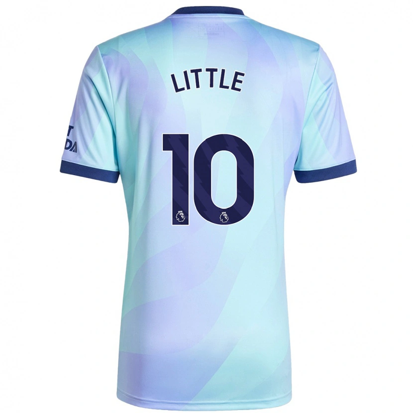 Danxen Bambino Maglia Kim Little #10 Acquamarina Kit Gara Third 2024/25 Maglietta