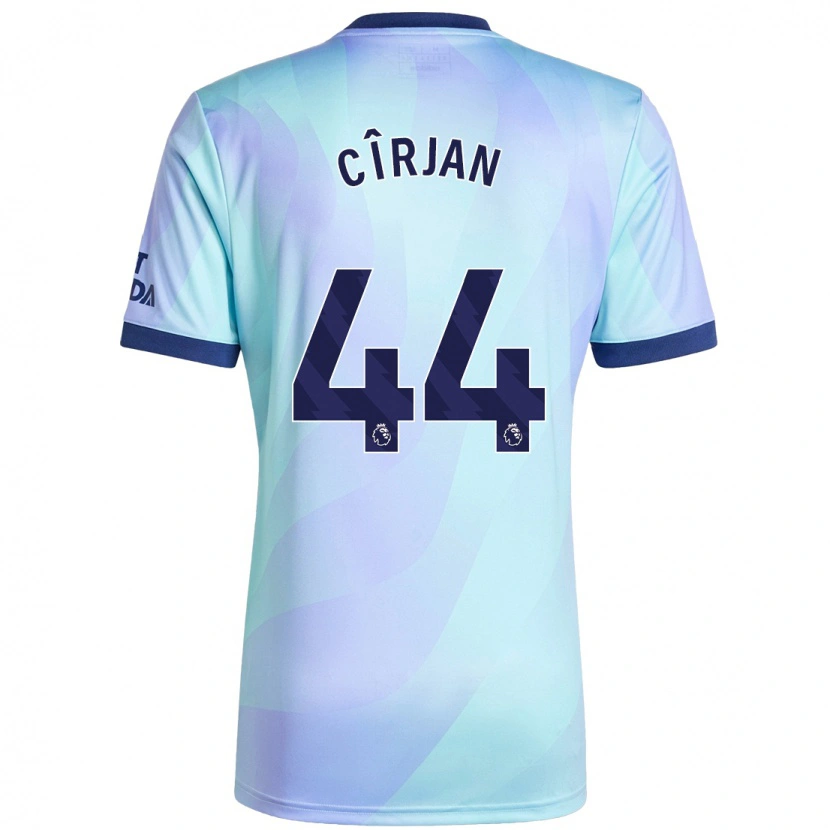Danxen Bambino Maglia Catalin Cîrjan #44 Acquamarina Kit Gara Third 2024/25 Maglietta