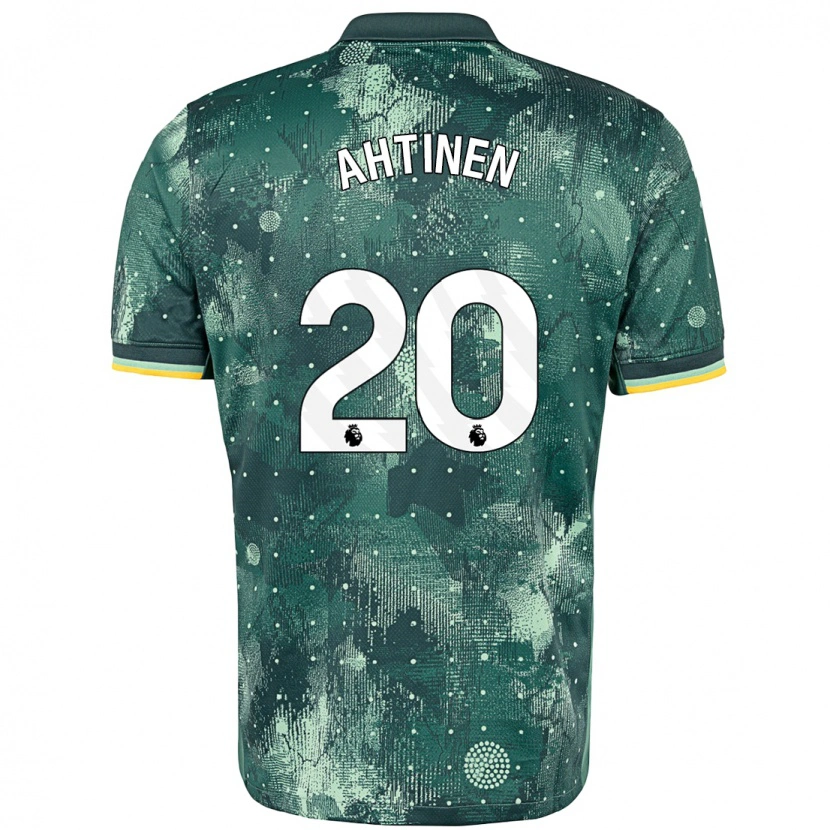 Danxen Bambino Maglia Olga Ahtinen #20 Verde Menta Kit Gara Third 2024/25 Maglietta