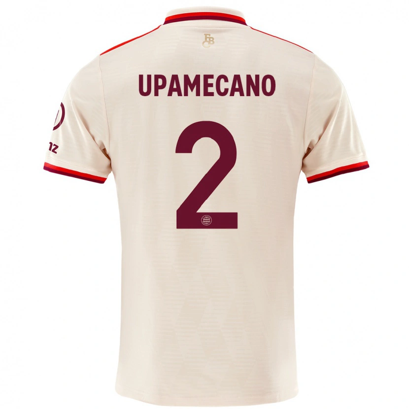 Danxen Bambino Maglia Dayot Upamecano #2 Lino Kit Gara Third 2024/25 Maglietta