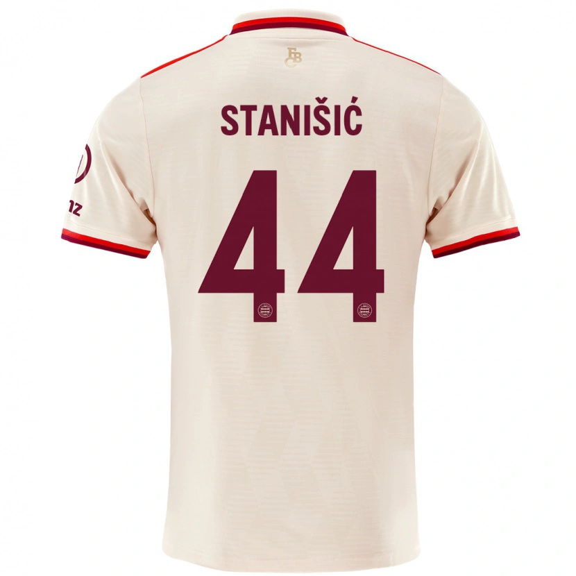 Danxen Bambino Maglia Josip Stanisic #44 Lino Kit Gara Third 2024/25 Maglietta