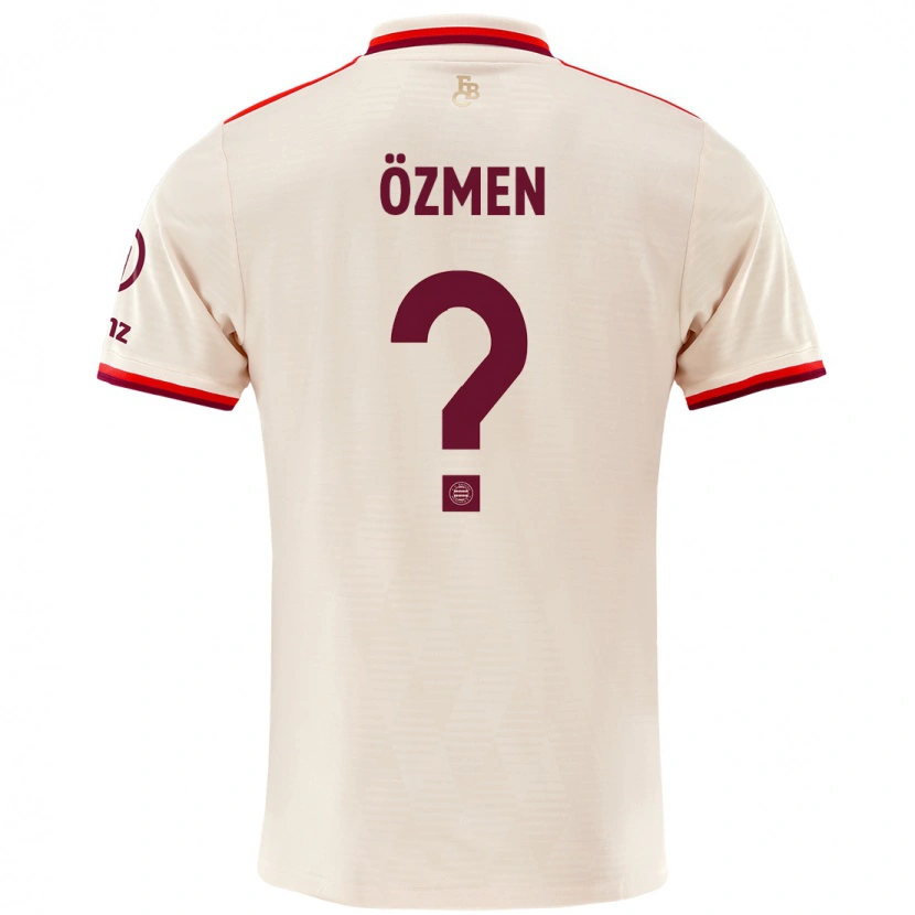 Danxen Bambino Maglia Baran Özmen #0 Lino Kit Gara Third 2024/25 Maglietta