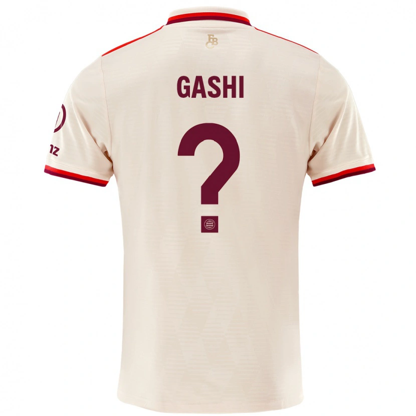 Danxen Bambino Maglia Yll Gashi #0 Lino Kit Gara Third 2024/25 Maglietta
