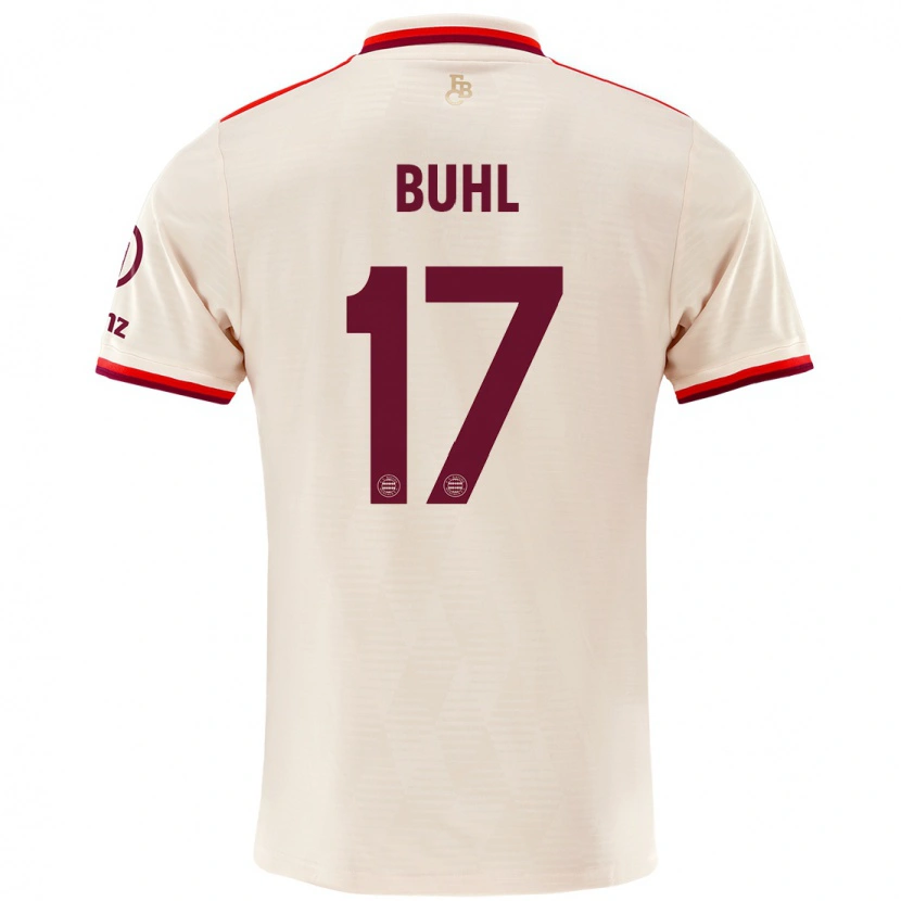 Danxen Bambino Maglia Klara Bühl #17 Lino Kit Gara Third 2024/25 Maglietta