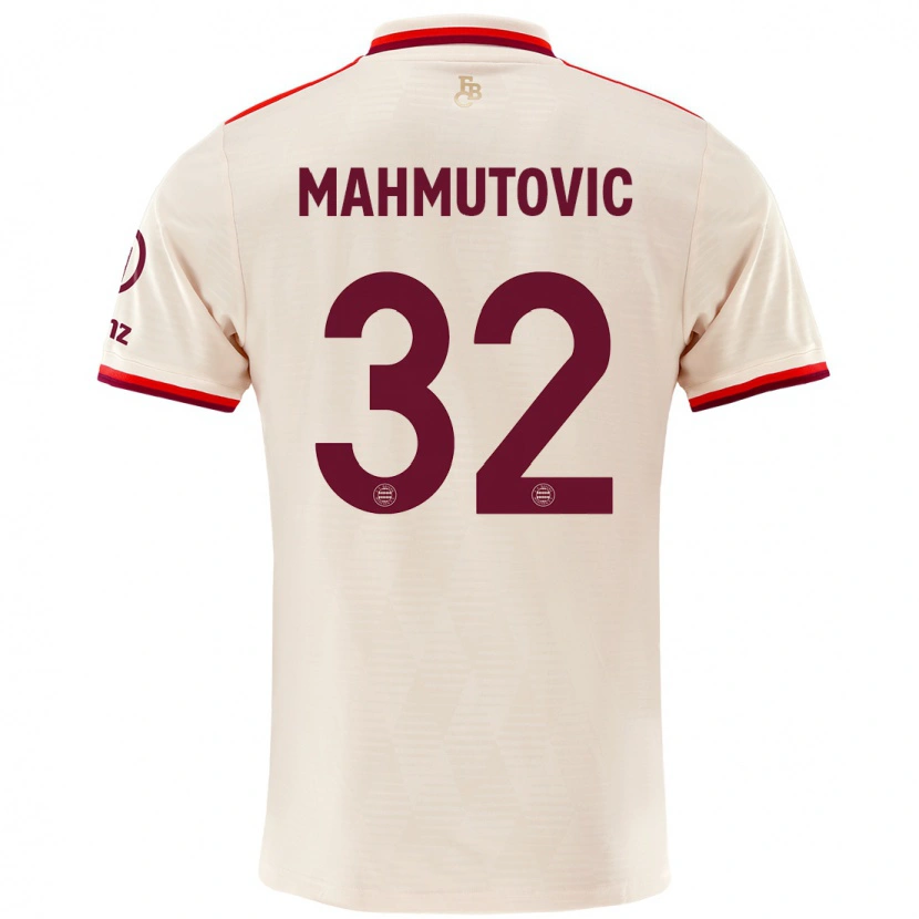 Danxen Bambino Maglia Ena Mahmutovic #32 Lino Kit Gara Third 2024/25 Maglietta
