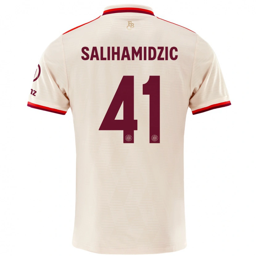 Danxen Bambino Maglia Nick Salihamidzic #41 Lino Kit Gara Third 2024/25 Maglietta