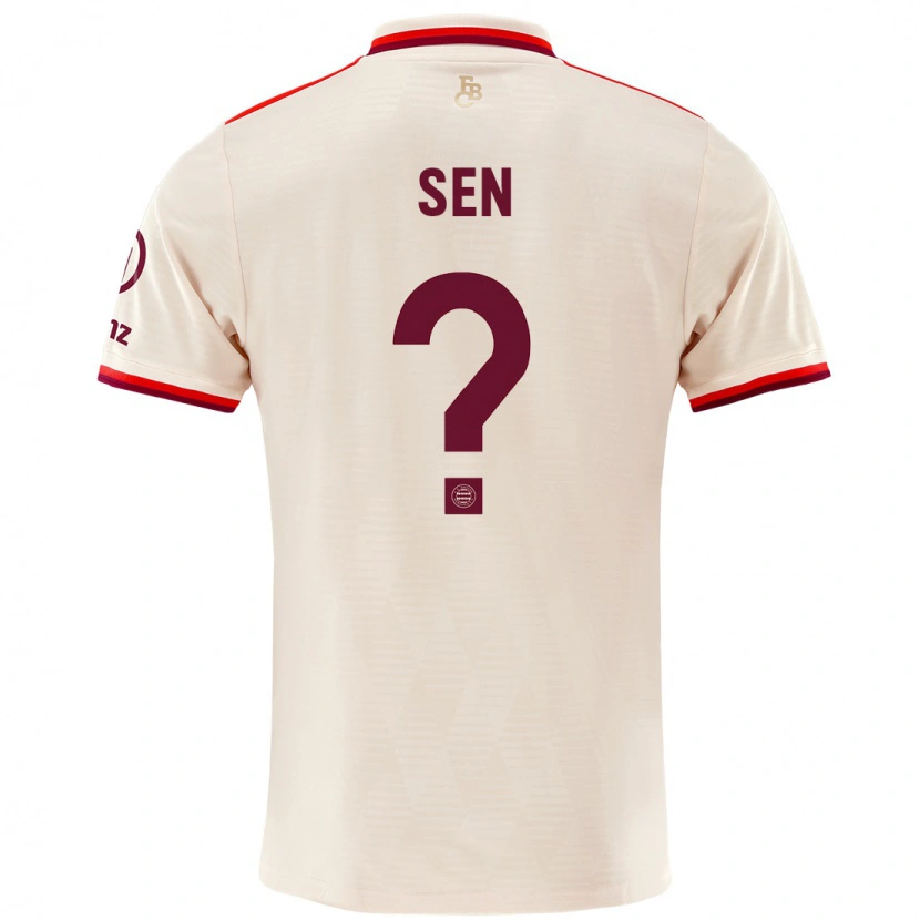 Danxen Bambino Maglia Salih Sen #0 Lino Kit Gara Third 2024/25 Maglietta