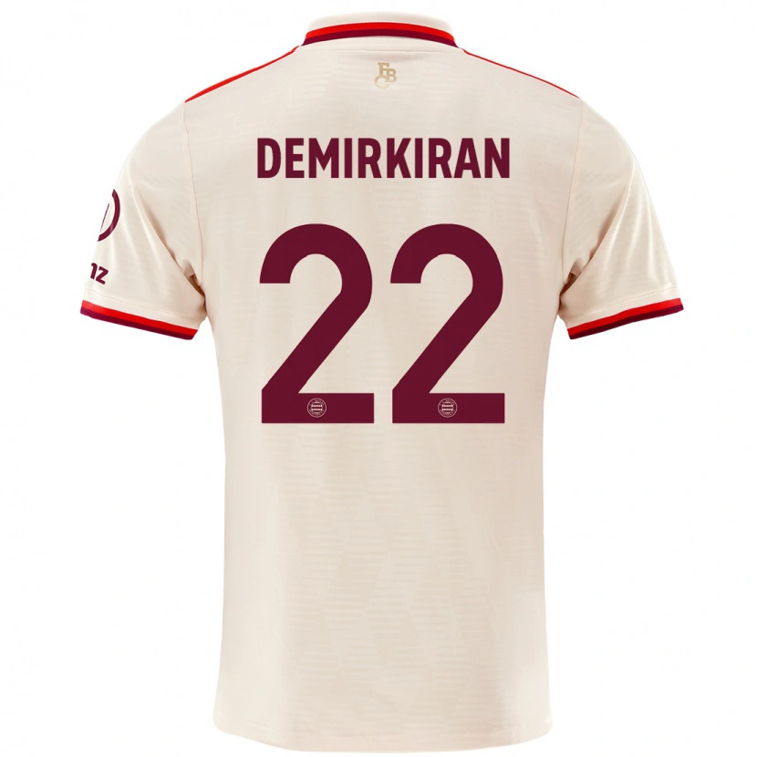 Danxen Bambino Maglia Ediz Demirkiran #22 Lino Kit Gara Third 2024/25 Maglietta