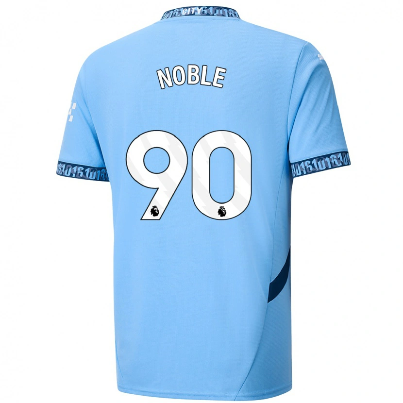 Danxen Uomo Maglia Kian Noble #90 Blu Navy Kit Gara Home 2024/25 Maglietta