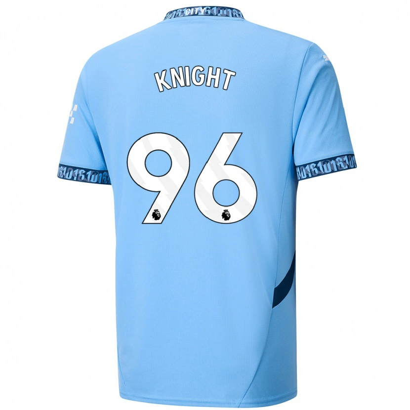 Danxen Uomo Maglia Ben Knight #96 Blu Navy Kit Gara Home 2024/25 Maglietta
