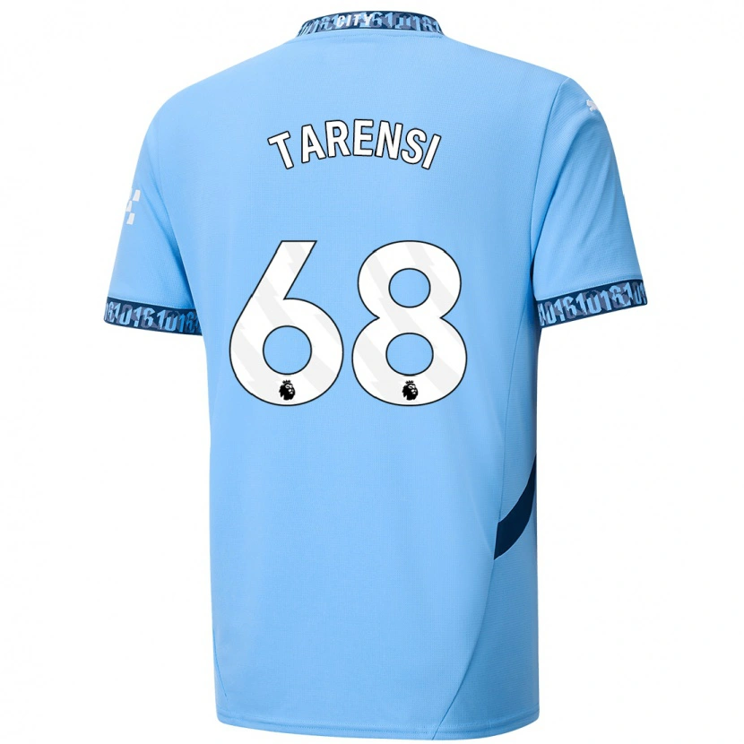 Danxen Uomo Maglia Oscar Tarensi #68 Blu Navy Kit Gara Home 2024/25 Maglietta