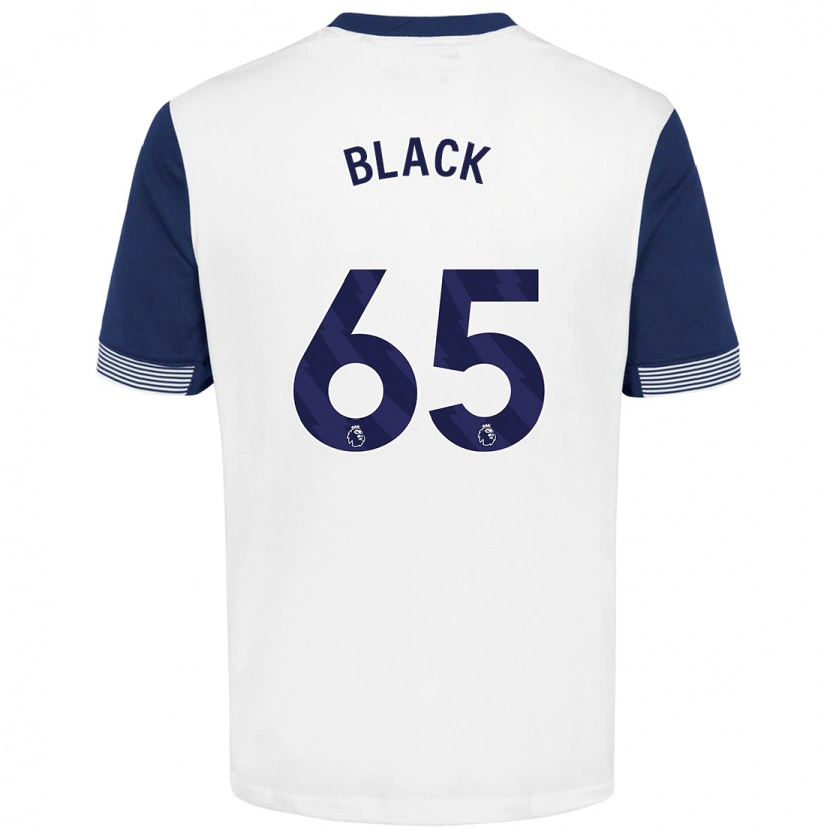 Danxen Uomo Maglia Leo Black #65 Bianco Blu Kit Gara Home 2024/25 Maglietta