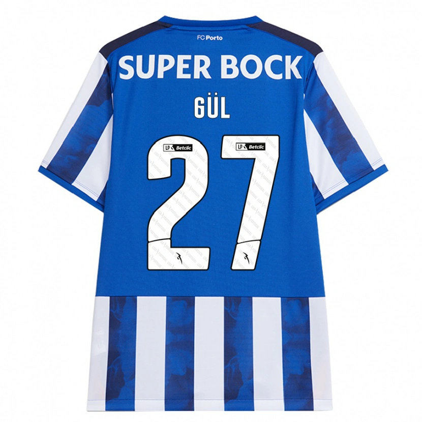 Danxen Uomo Maglia Deniz Gül #27 Blu Bianco Kit Gara Home 2024/25 Maglietta