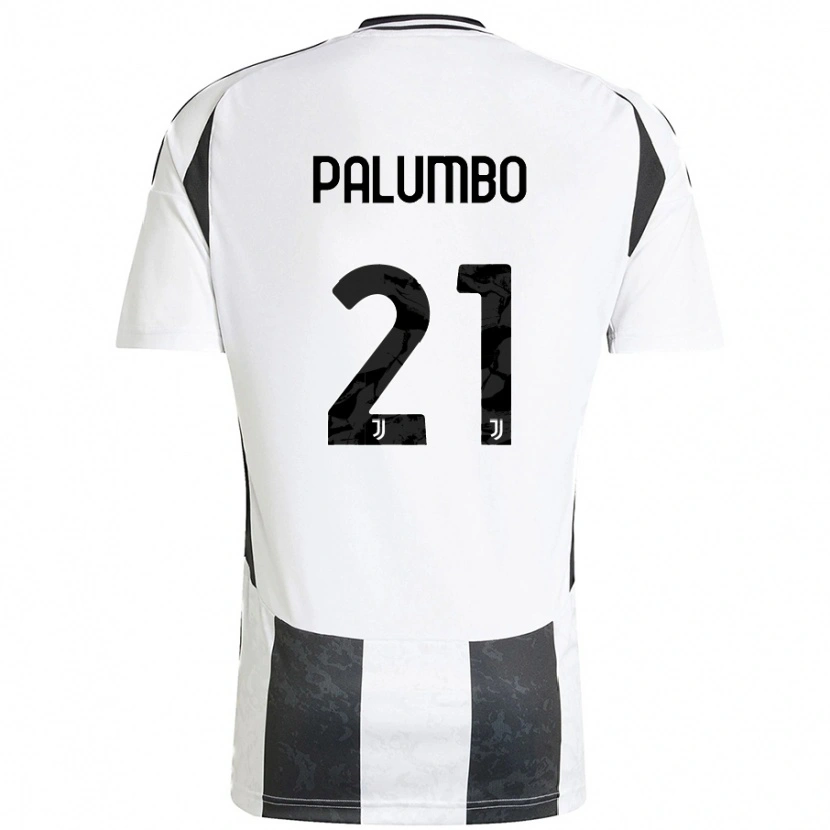 Danxen Uomo Maglia Martin Palumbo #21 Bianco Nero Kit Gara Home 2024/25 Maglietta