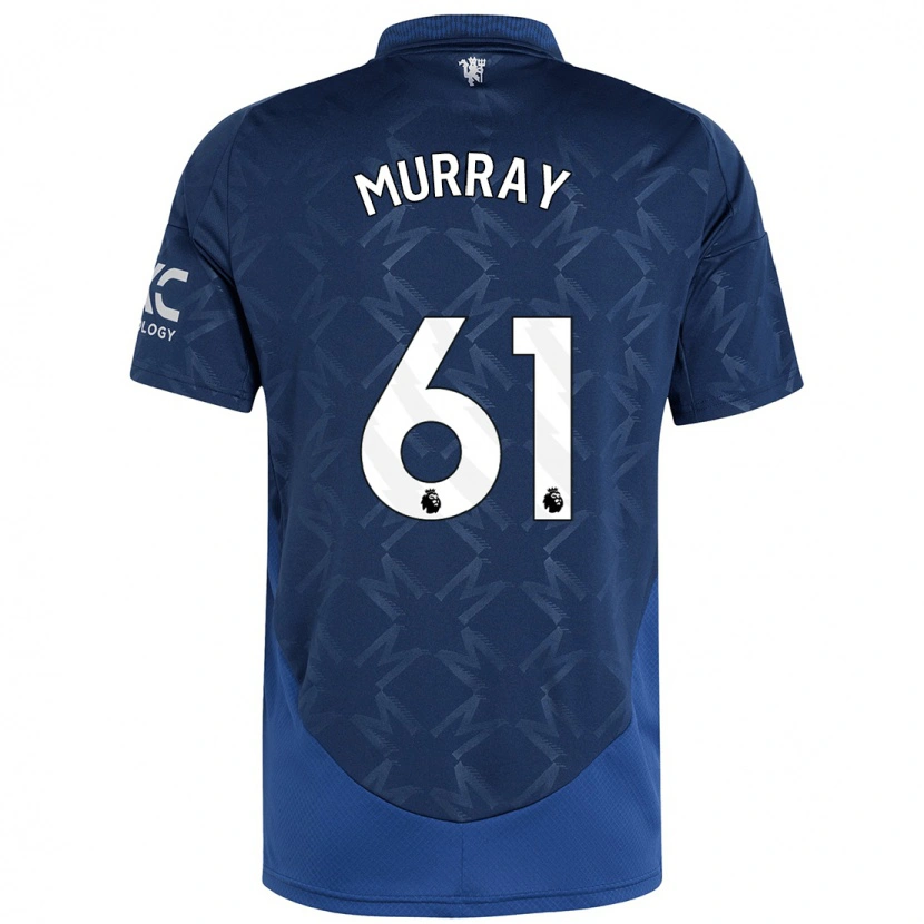 Danxen Uomo Maglia Sam Murray #61 Indaco Kit Gara Away 2024/25 Maglietta