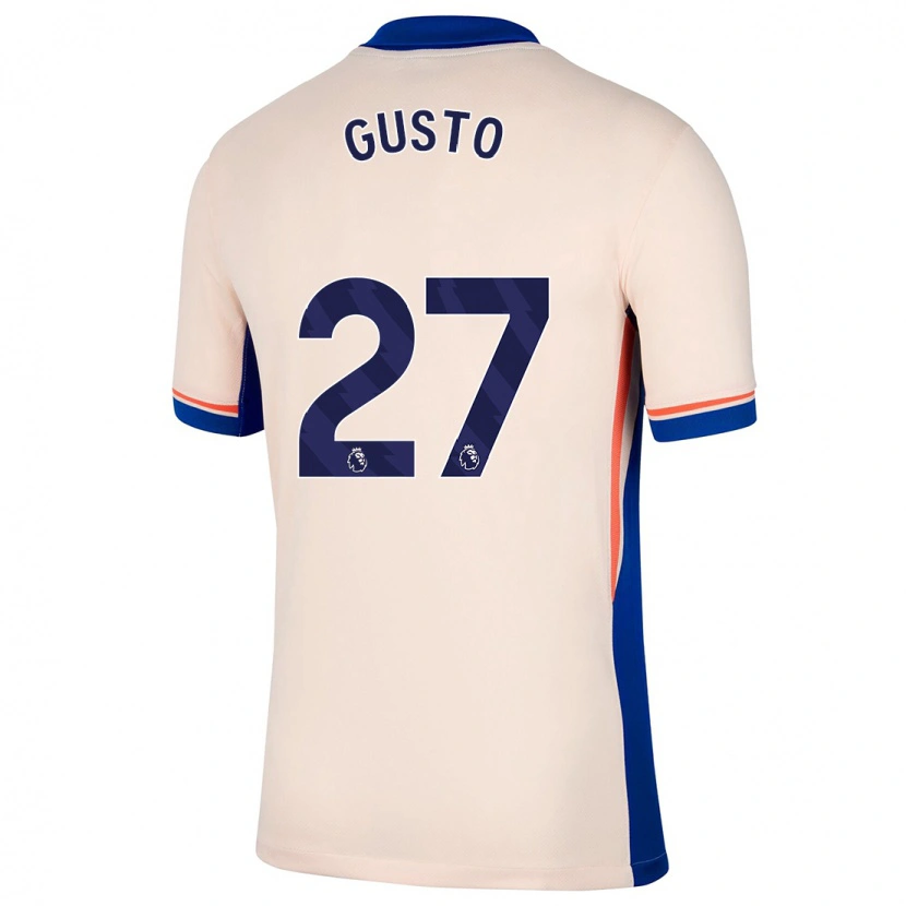 Danxen Uomo Maglia Malo Gusto #27 Beige Chiaro Kit Gara Away 2024/25 Maglietta