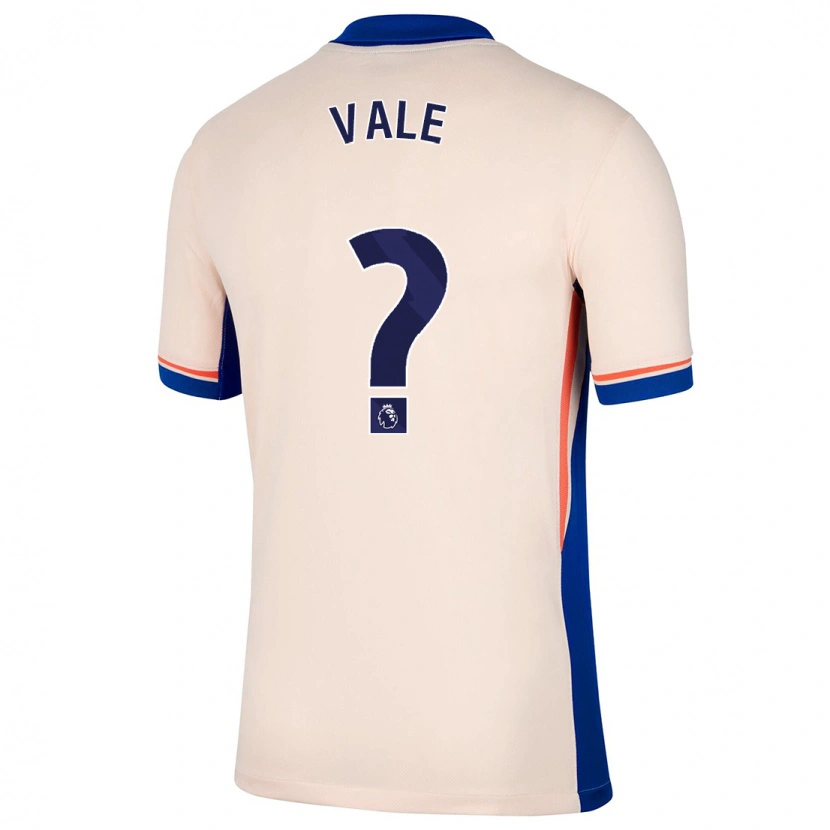 Danxen Uomo Maglia Harvey Vale #0 Beige Chiaro Kit Gara Away 2024/25 Maglietta