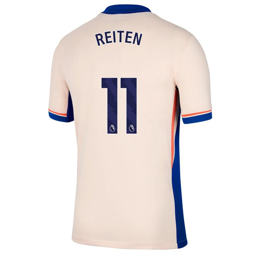 Danxen Uomo Maglia Guro Reiten #11 Beige Chiaro Kit Gara Away 2024/25 Maglietta