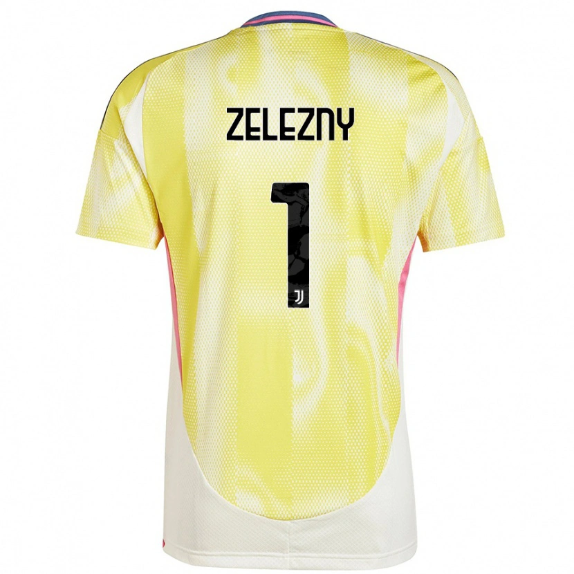 Danxen Uomo Maglia Radoslaw Zelezny #1 Giallo Solare Kit Gara Away 2024/25 Maglietta