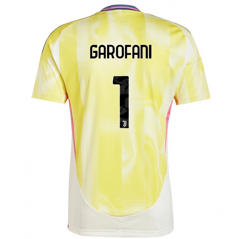 Danxen Uomo Maglia Giovanni Garofani #1 Giallo Solare Kit Gara Away 2024/25 Maglietta
