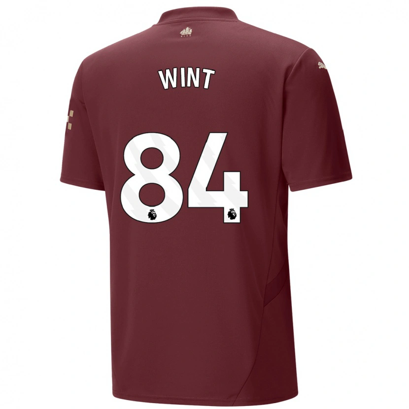 Danxen Uomo Maglia Jack Wint #84 Marrone Kit Gara Third 2024/25 Maglietta