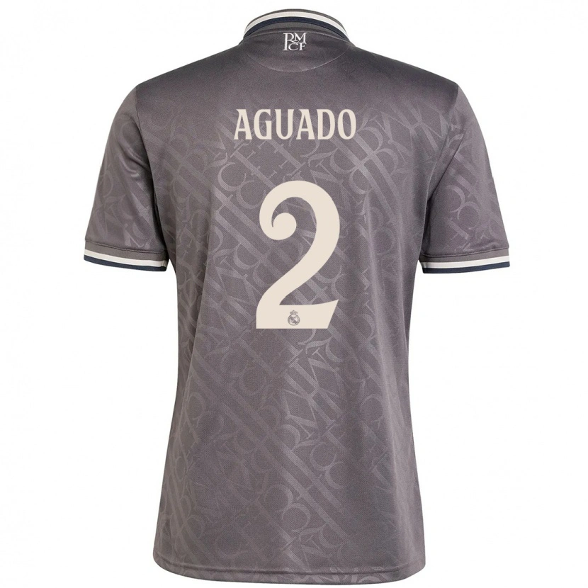 Danxen Uomo Maglia Lorenzo Aguado #2 Antracite Kit Gara Third 2024/25 Maglietta