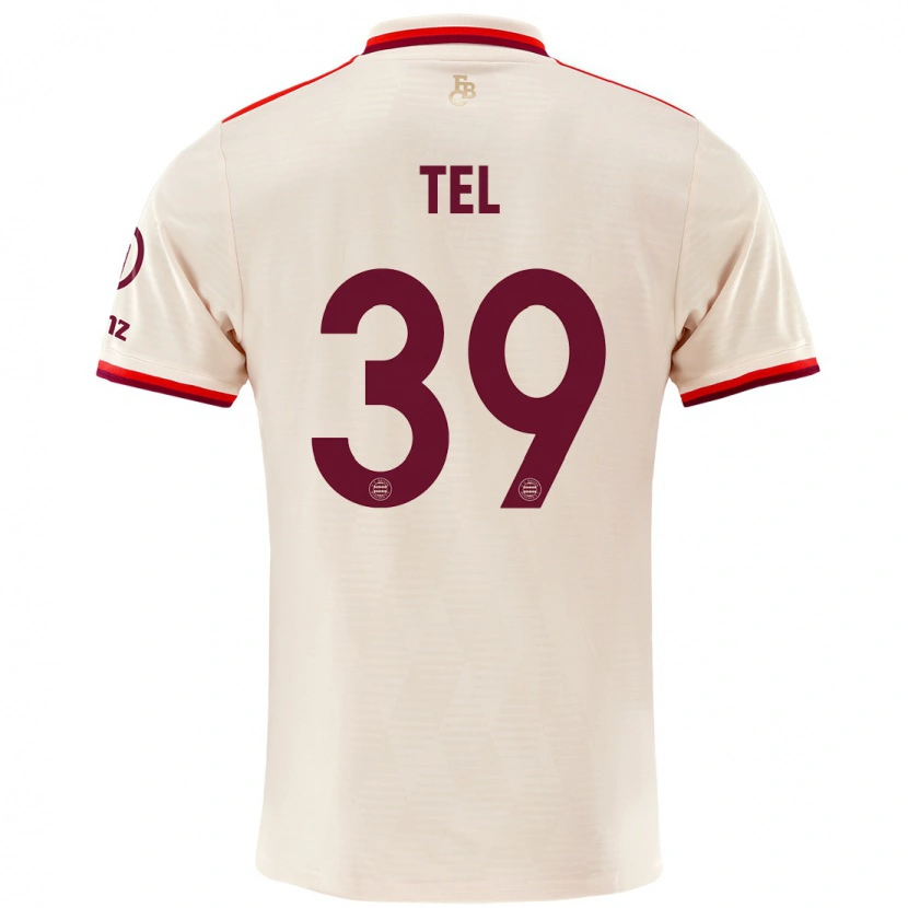 Danxen Uomo Maglia Mathys Tel #39 Lino Kit Gara Third 2024/25 Maglietta