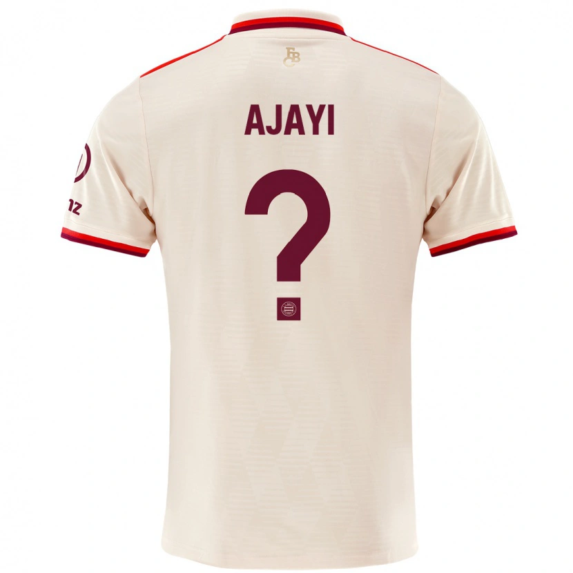 Danxen Uomo Maglia Richard Ajayi #0 Lino Kit Gara Third 2024/25 Maglietta