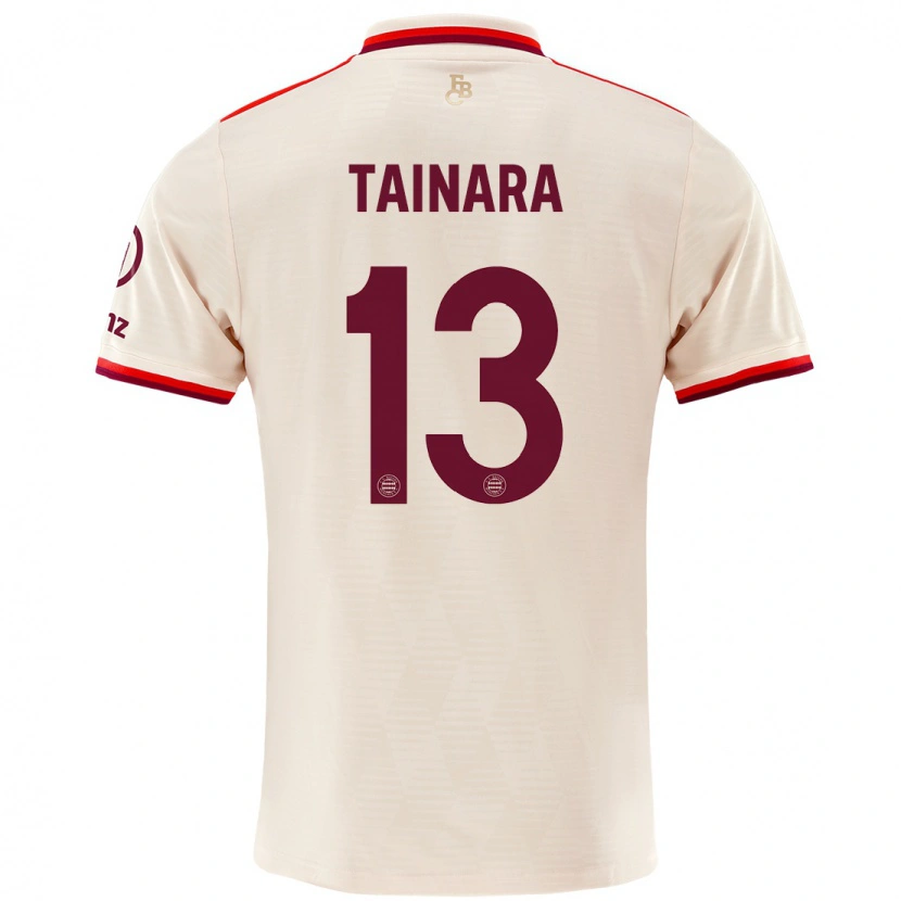 Danxen Uomo Maglia Tainara #13 Lino Kit Gara Third 2024/25 Maglietta