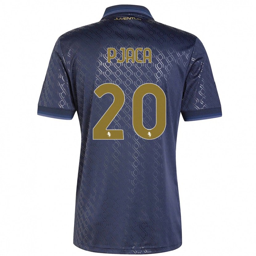 Danxen Uomo Maglia Marko Pjaca #20 Blu Navy Kit Gara Third 2024/25 Maglietta