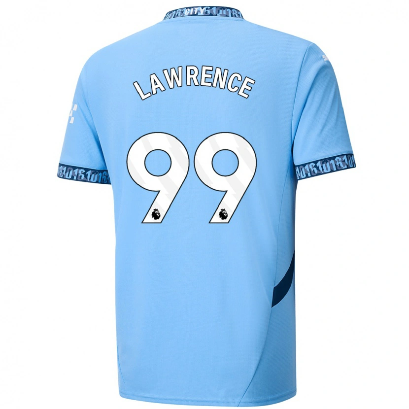 Danxen Donna Maglia Emilio Lawrence #99 Blu Navy Kit Gara Home 2024/25 Maglietta
