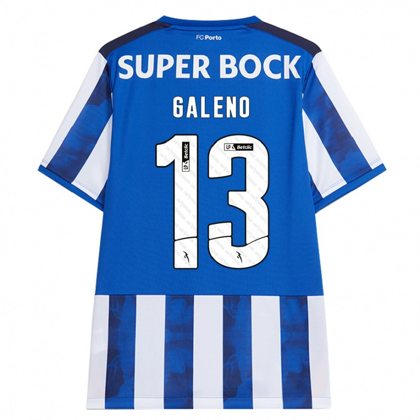 Danxen Donna Maglia Galeno #13 Blu Bianco Kit Gara Home 2024/25 Maglietta