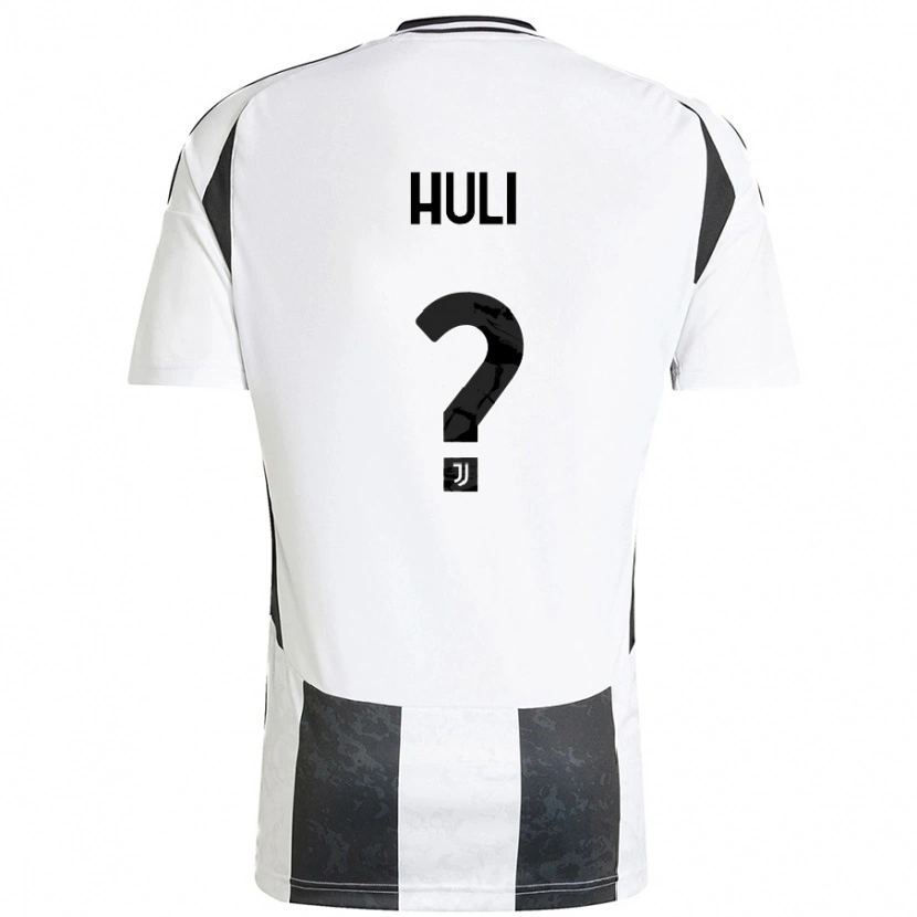 Danxen Donna Maglia Raffaele Huli #0 Bianco Nero Kit Gara Home 2024/25 Maglietta