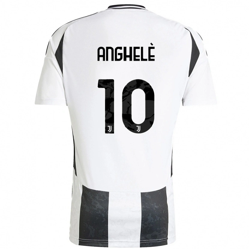 Danxen Donna Maglia Lorenzo Anghelè #10 Bianco Nero Kit Gara Home 2024/25 Maglietta