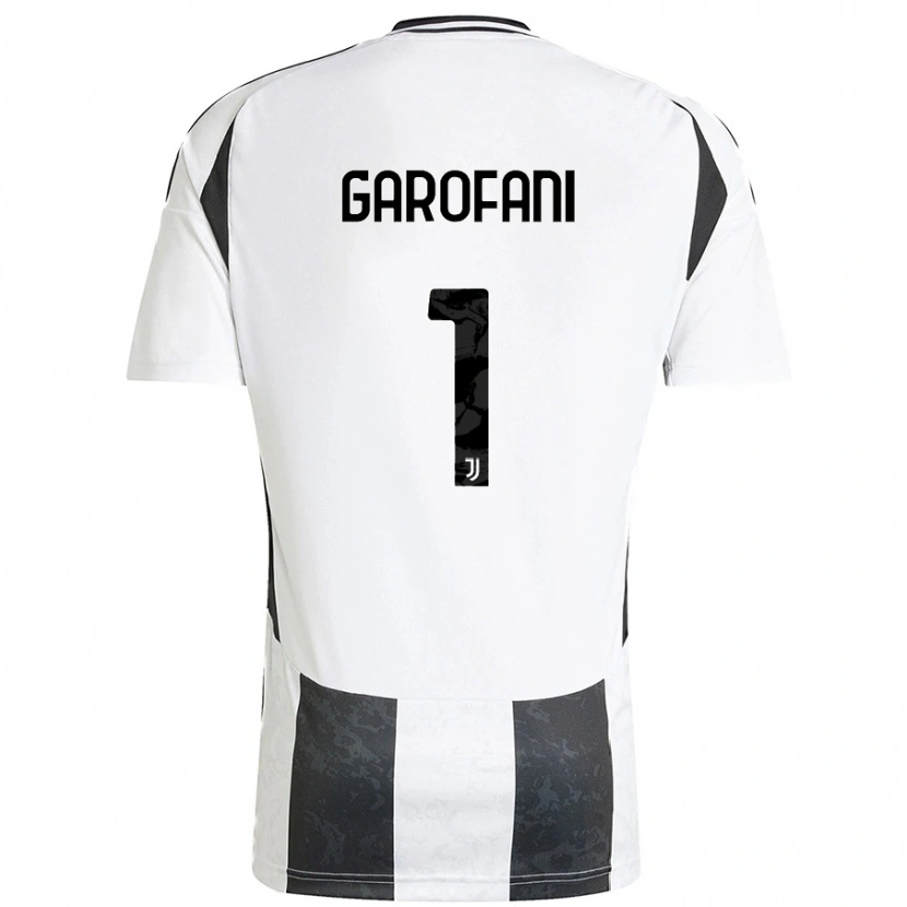 Danxen Donna Maglia Giovanni Garofani #1 Bianco Nero Kit Gara Home 2024/25 Maglietta