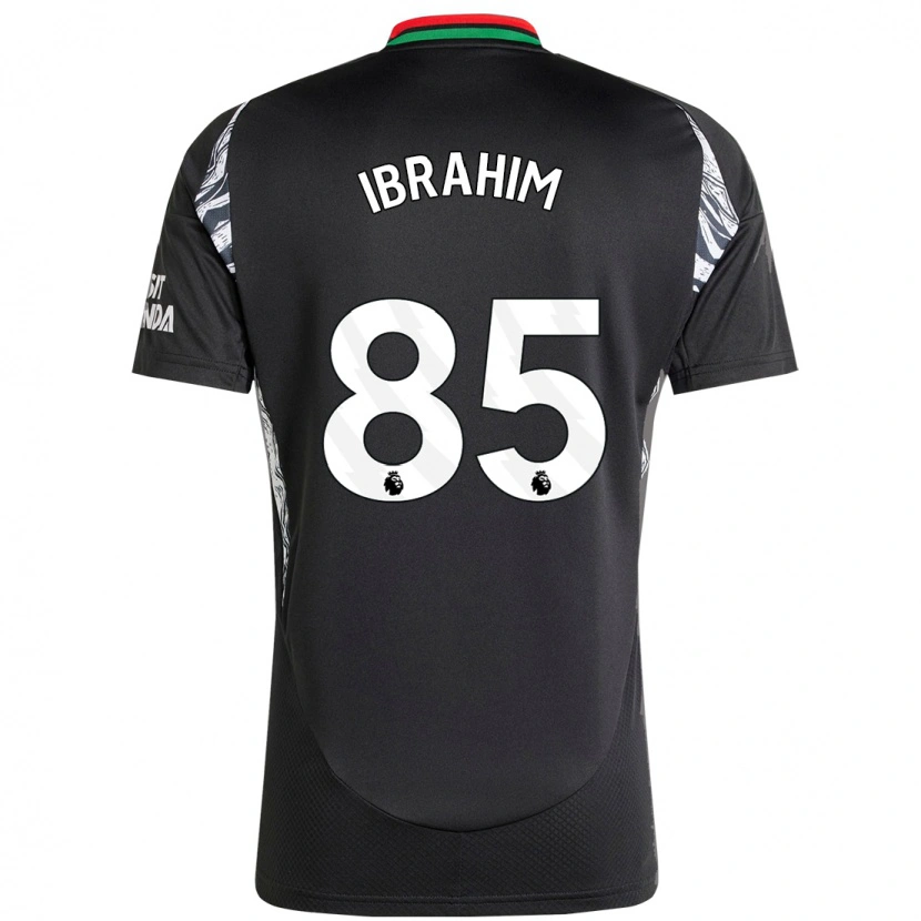 Danxen Donna Maglia Ife Ibrahim #85 Nero Kit Gara Away 2024/25 Maglietta