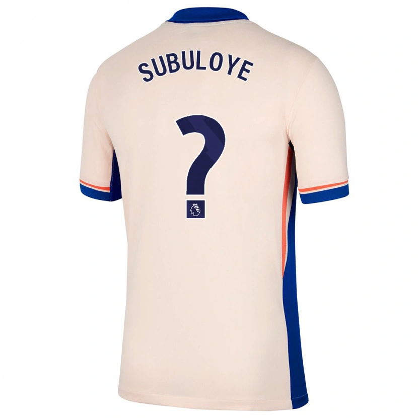 Danxen Donna Maglia Olutayo Subuloye #0 Beige Chiaro Kit Gara Away 2024/25 Maglietta