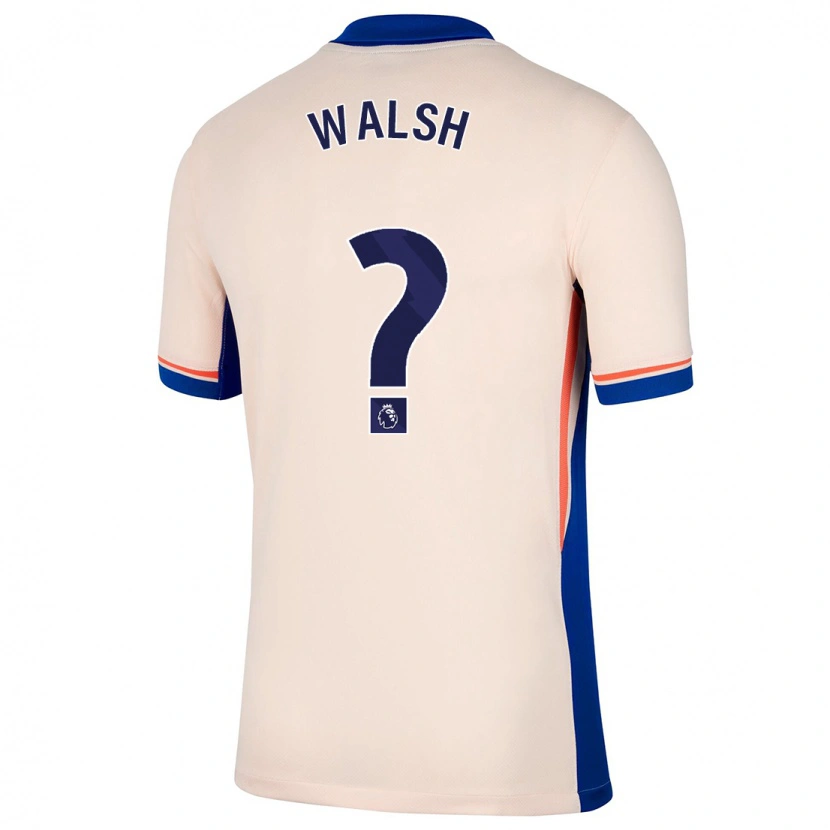 Danxen Donna Maglia Reggie Walsh #0 Beige Chiaro Kit Gara Away 2024/25 Maglietta