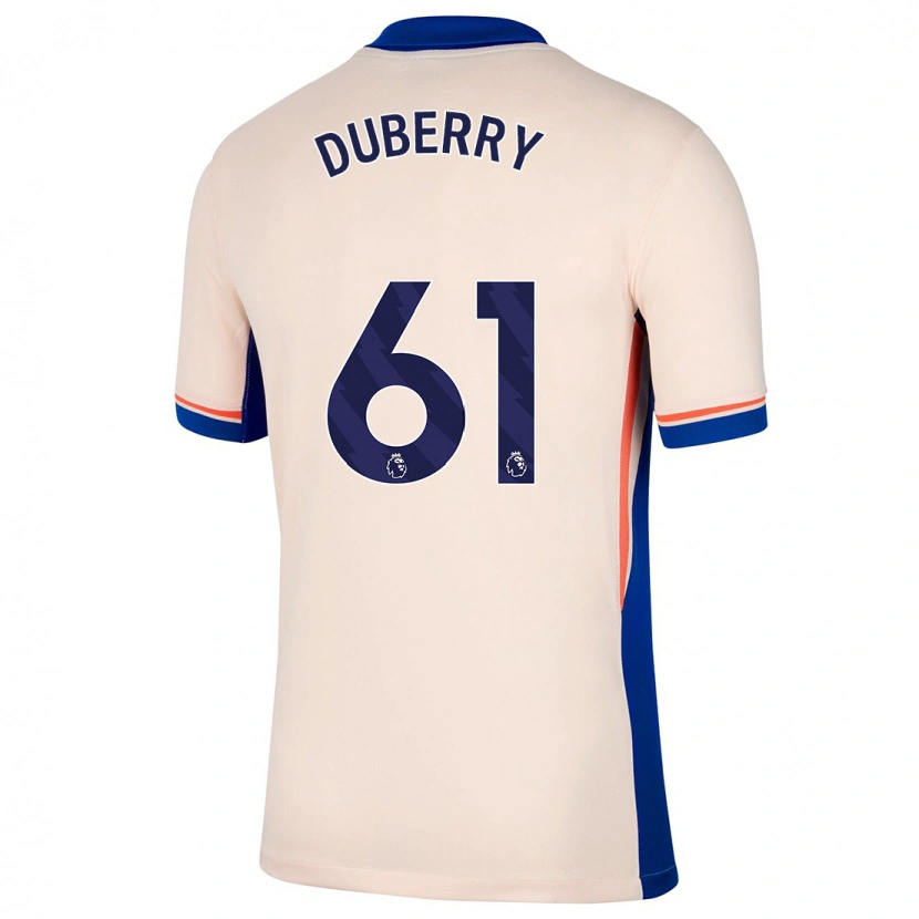 Danxen Donna Maglia Zain Silcott-Duberry #61 Beige Chiaro Kit Gara Away 2024/25 Maglietta