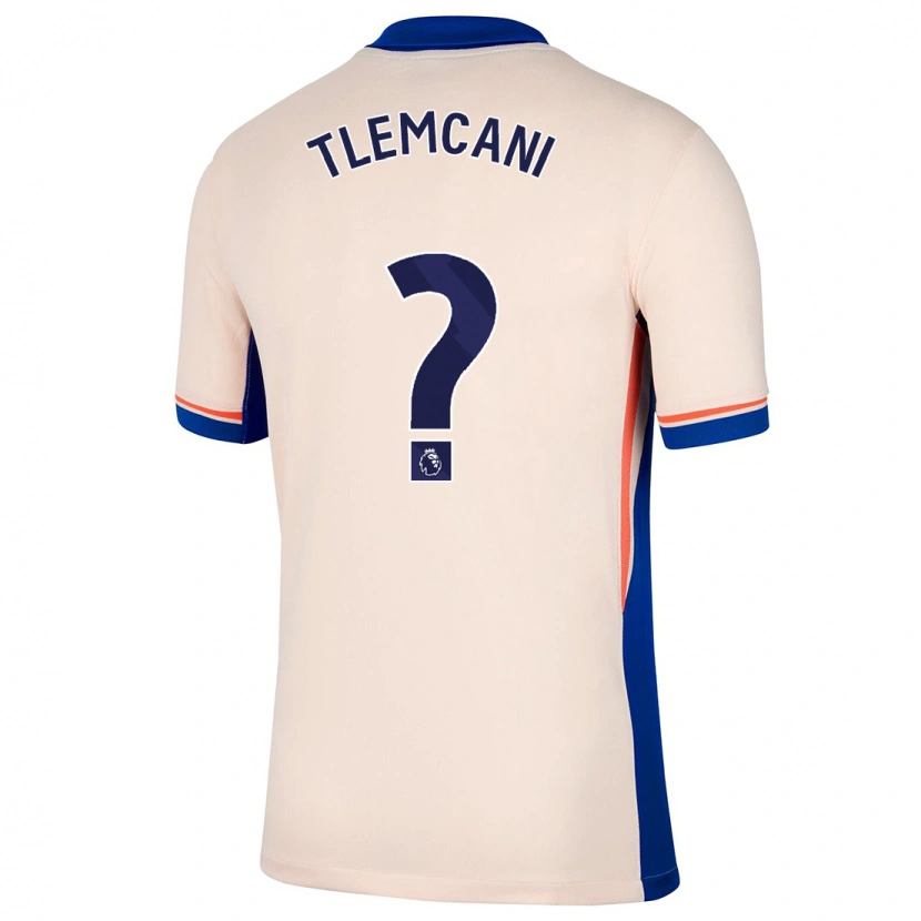 Danxen Donna Maglia Sami Tlemcani #0 Beige Chiaro Kit Gara Away 2024/25 Maglietta