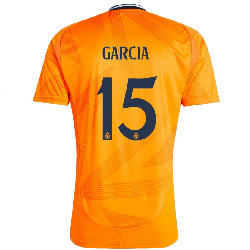 Danxen Donna Maglia Sheila García #15 Arancione Kit Gara Away 2024/25 Maglietta