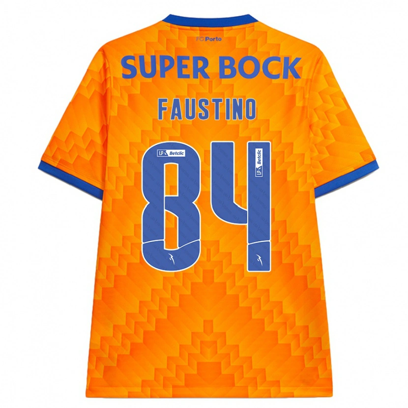 Danxen Donna Maglia Levi Faustino #84 Arancione Kit Gara Away 2024/25 Maglietta
