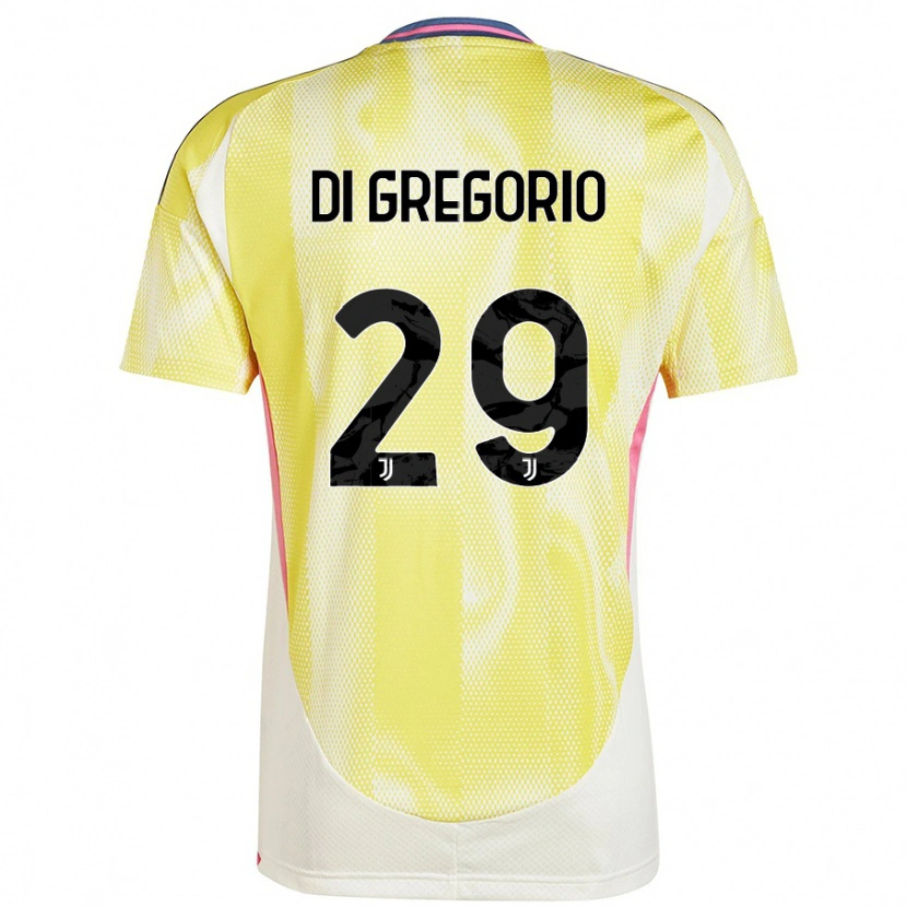 Danxen Donna Maglia Michele Di Gregorio #29 Giallo Solare Kit Gara Away 2024/25 Maglietta