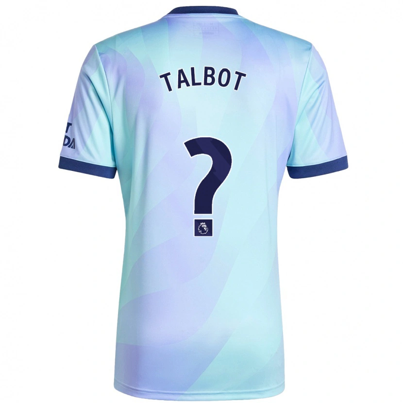 Danxen Donna Maglia Jack Talbot #0 Acquamarina Kit Gara Third 2024/25 Maglietta