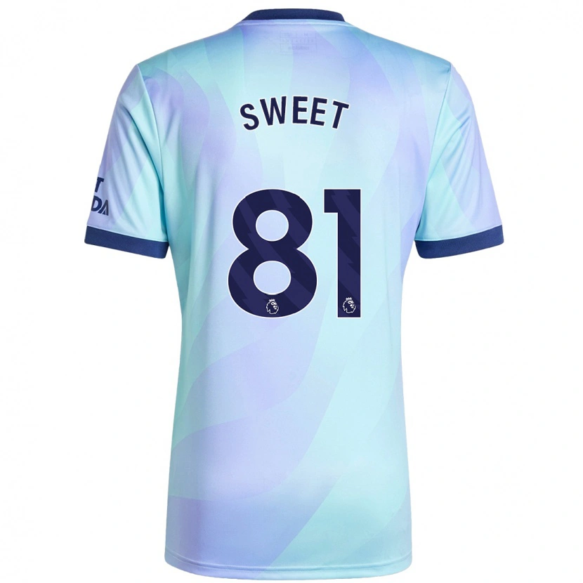 Danxen Donna Maglia Will Sweet #81 Acquamarina Kit Gara Third 2024/25 Maglietta
