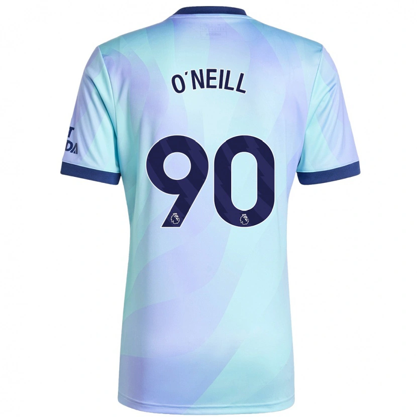 Danxen Donna Maglia Ceadach O'neill #90 Acquamarina Kit Gara Third 2024/25 Maglietta