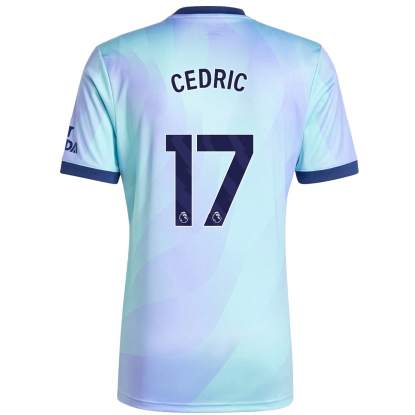 Danxen Donna Maglia Cédric Soares #17 Acquamarina Kit Gara Third 2024/25 Maglietta