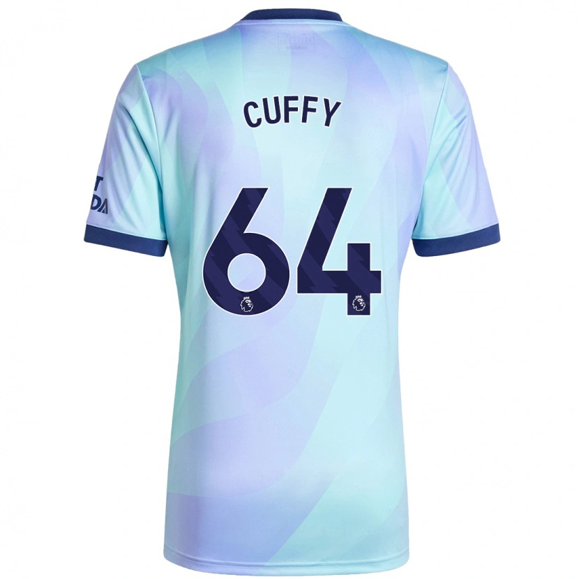 Danxen Donna Maglia Brooke Norton Cuffy #64 Acquamarina Kit Gara Third 2024/25 Maglietta