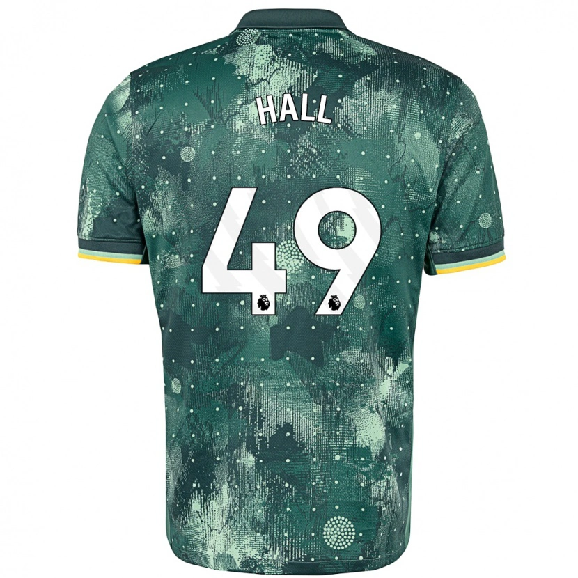 Danxen Donna Maglia Tyrese Hall #49 Verde Menta Kit Gara Third 2024/25 Maglietta